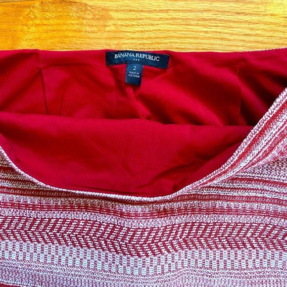 Banana republic patterned skirt - Picture 3 of 4